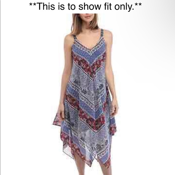 NEW DIRECTIONS - BoHo Hankerchief Sundress - Picture 7 of 7